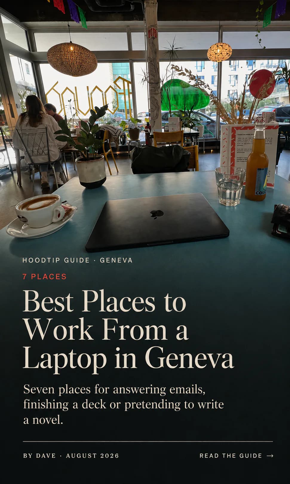 HoodTip cover for the best places to work from a laptop guide