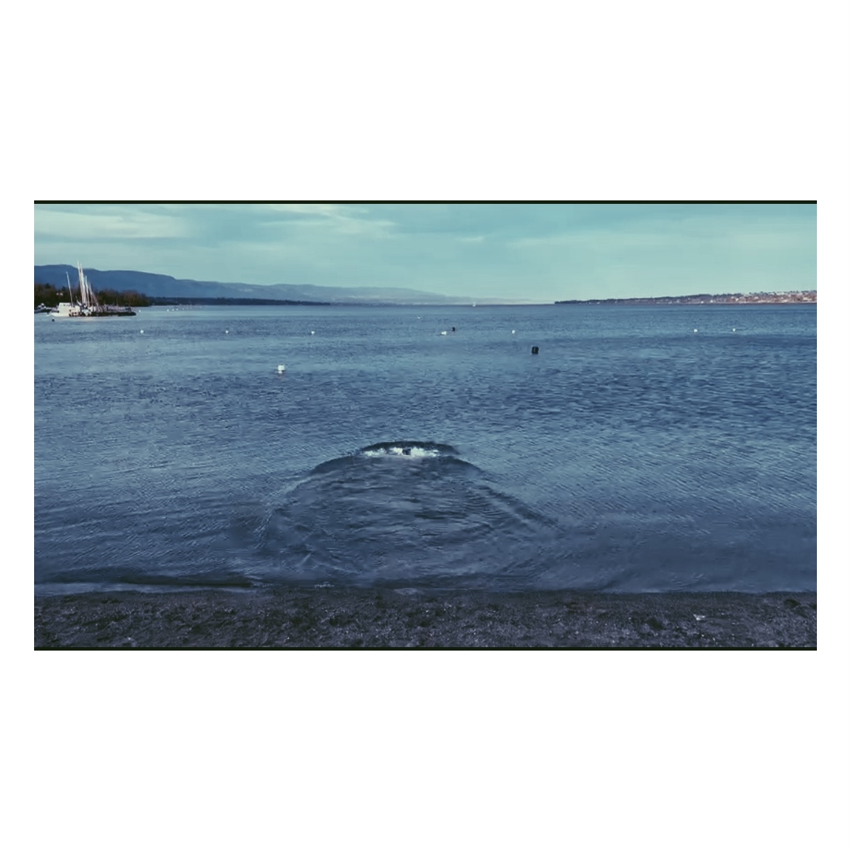 Winter swimming at Bains des Pâquis — the plunge