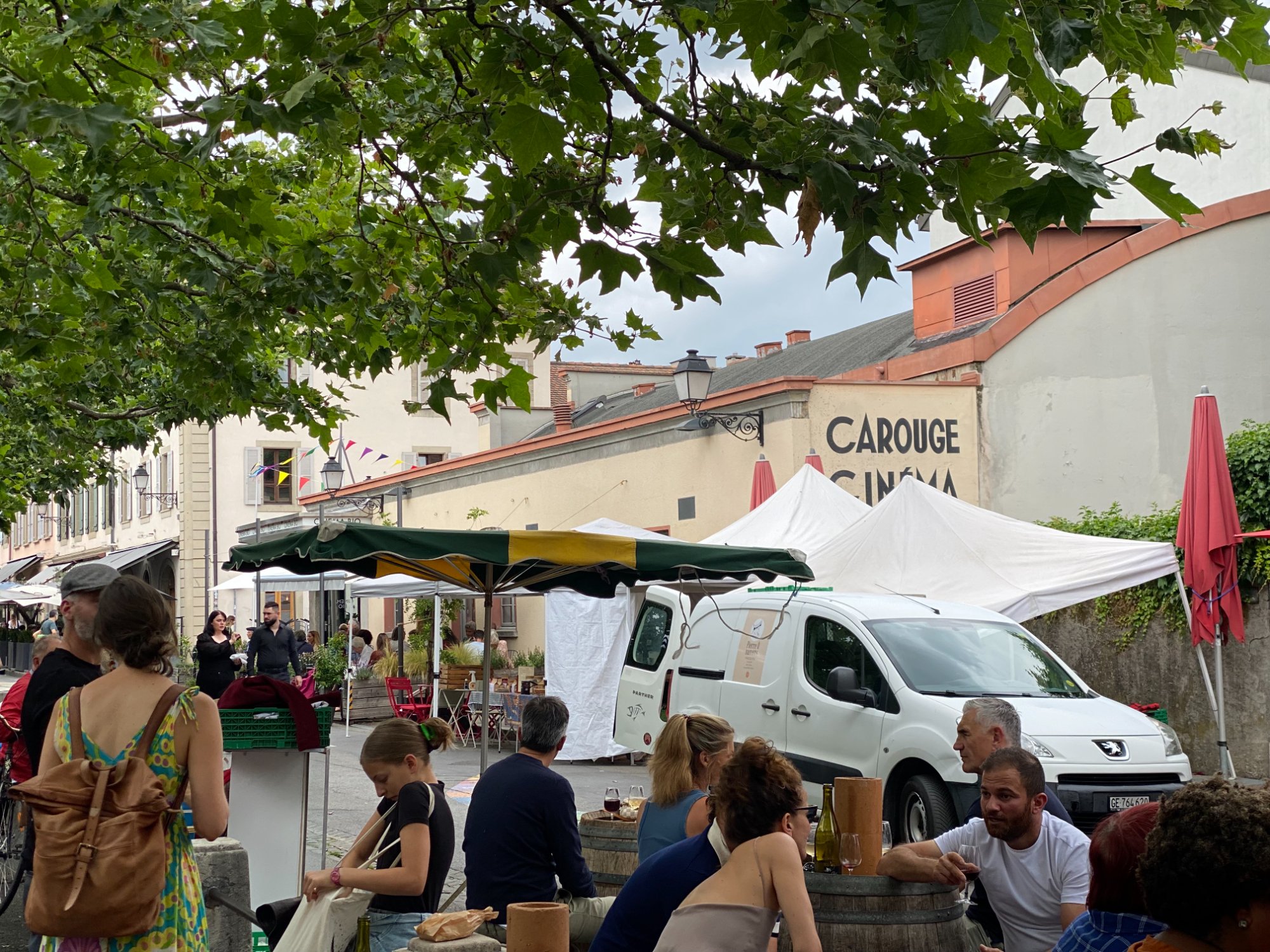Carouge market square