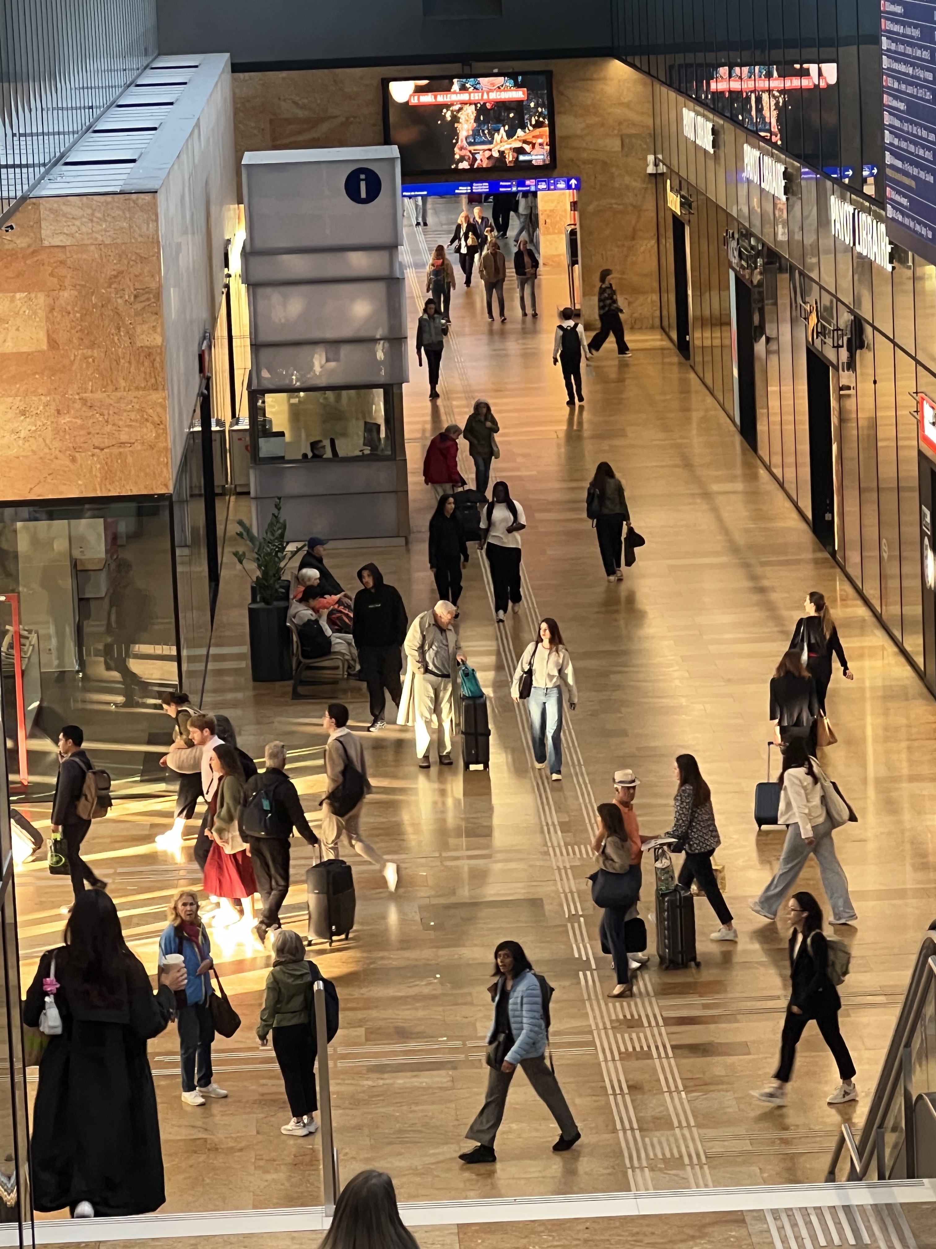 Gare de Cornavin concourse, Geneva