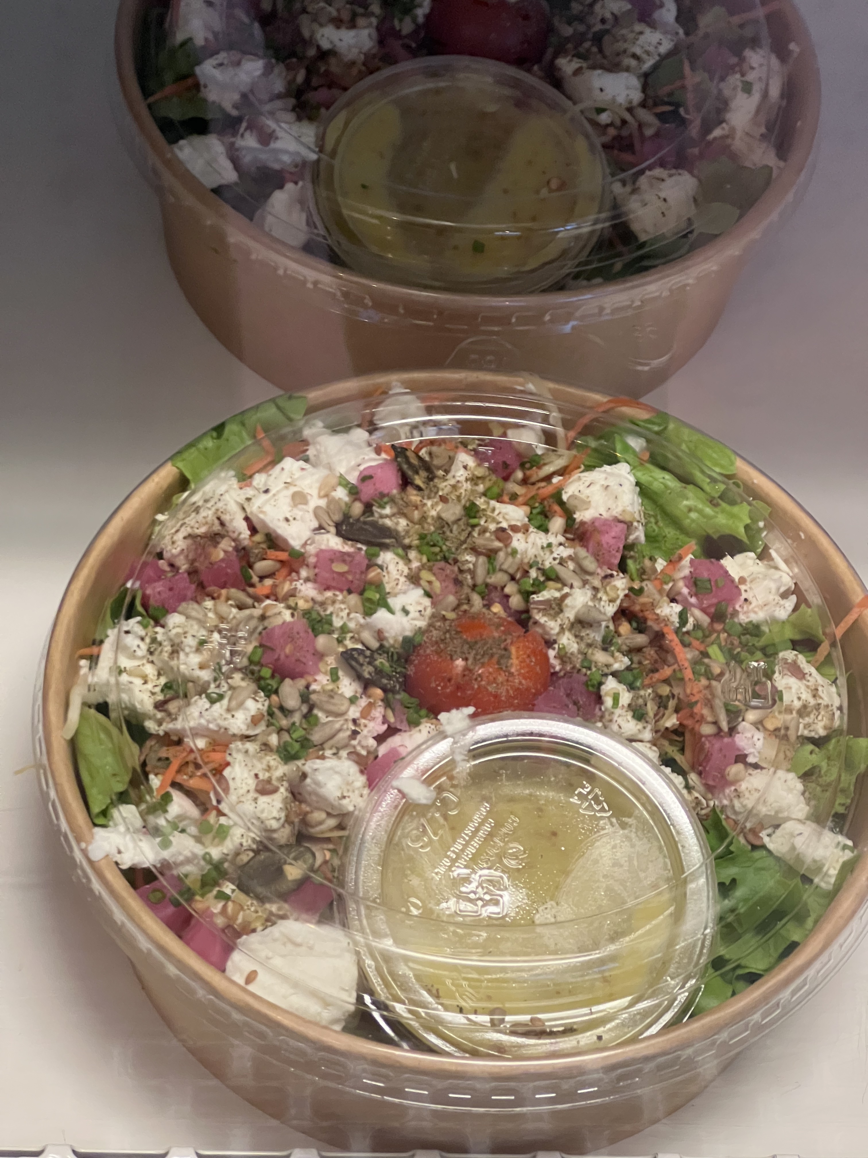 Goat cheese salad from En Faim