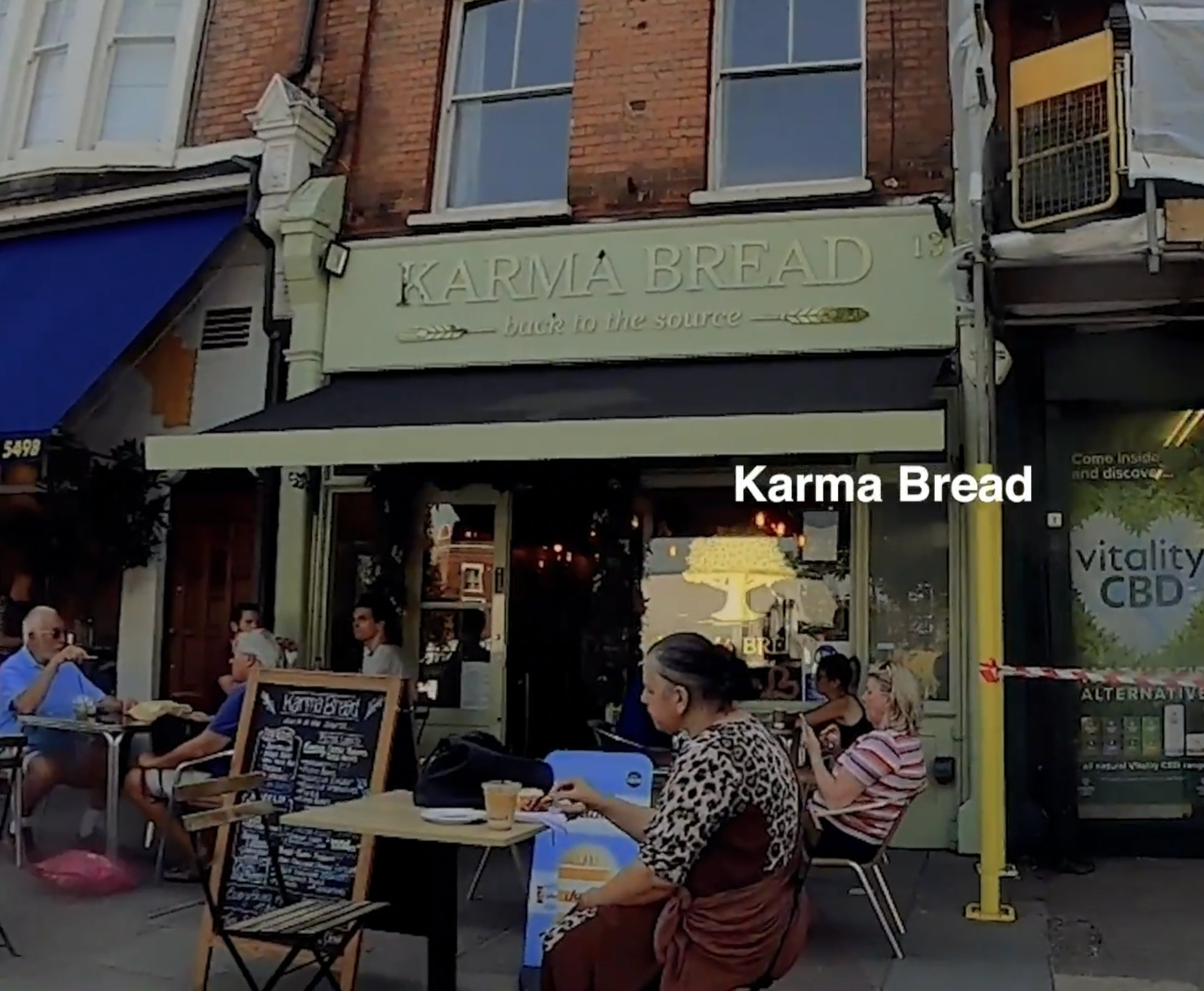 Karma Bread interior — Friday is our favourite day