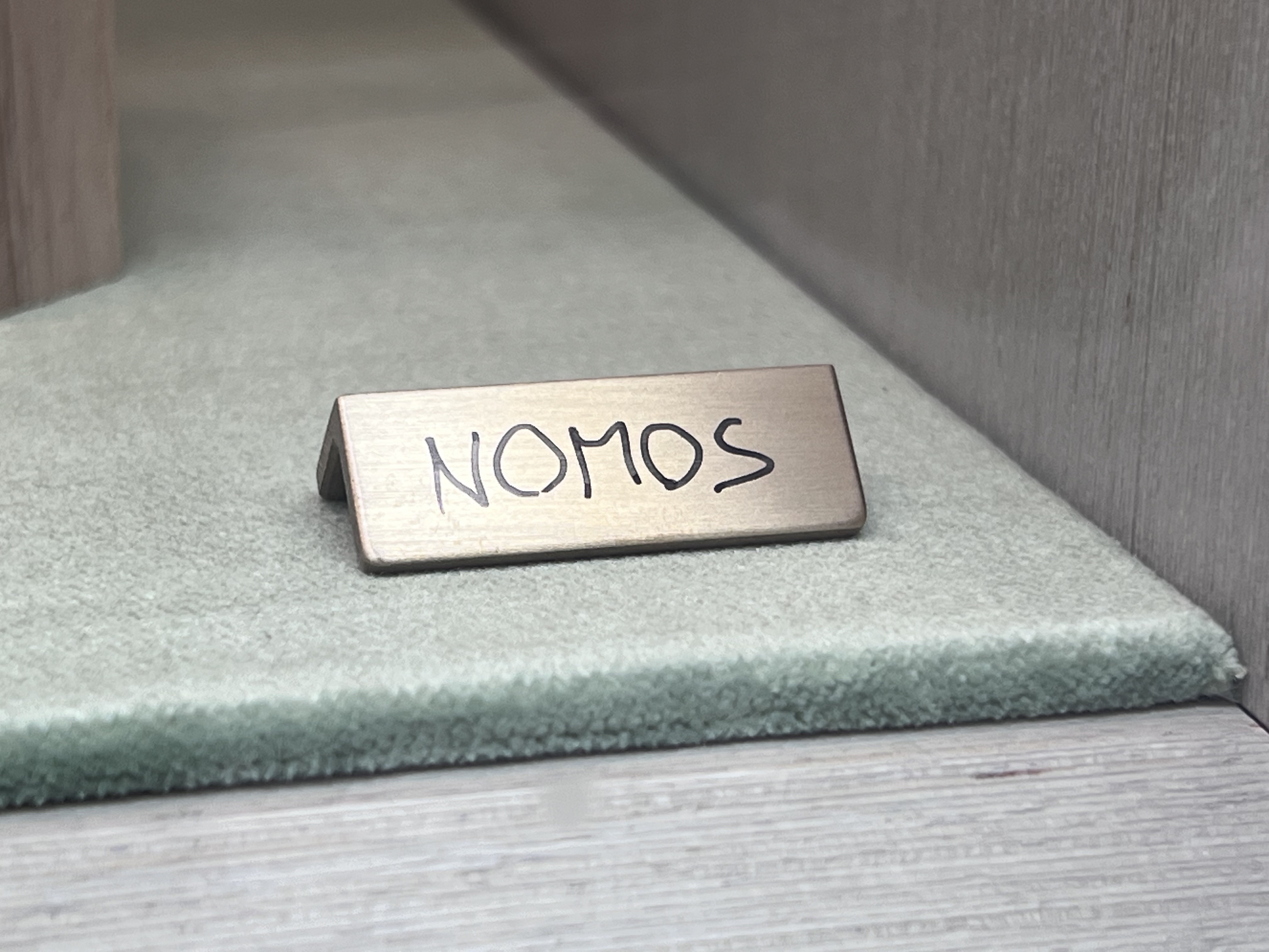 NOMOS Glashütte range on display