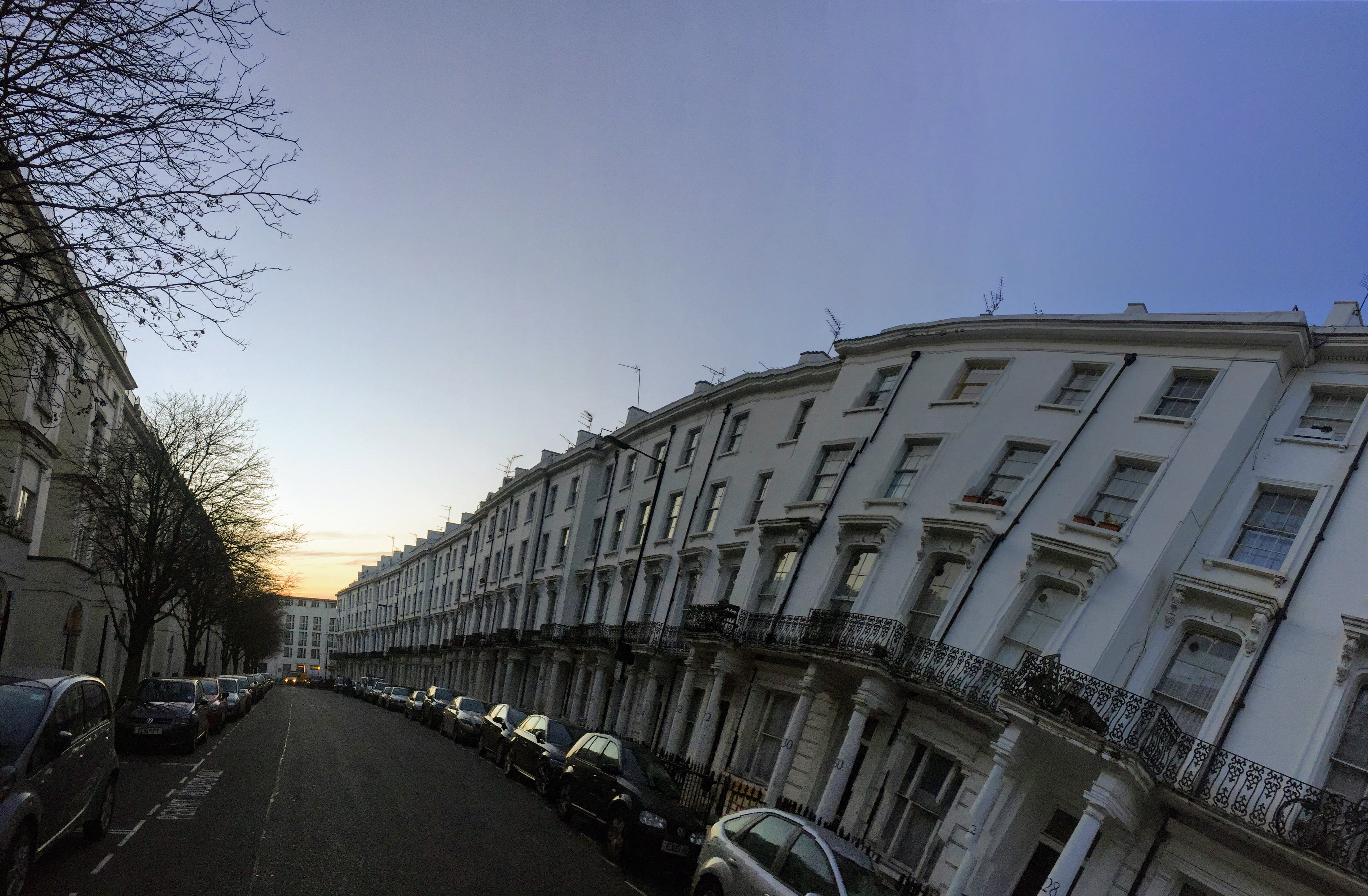 iPhone panorama photography London W11